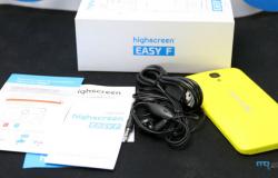Отзывы: Смартфон HIGHSCREEN Easy F PRO, голубой Смартфон highscreen easy f pro черный