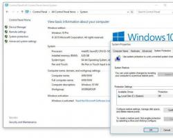 Как сделать восстановление системы на Windows10